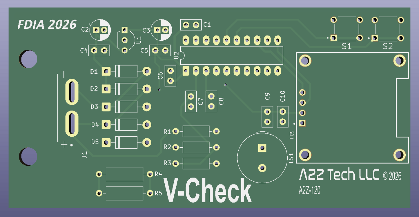 V-Check DC Voltage Monitor Kit