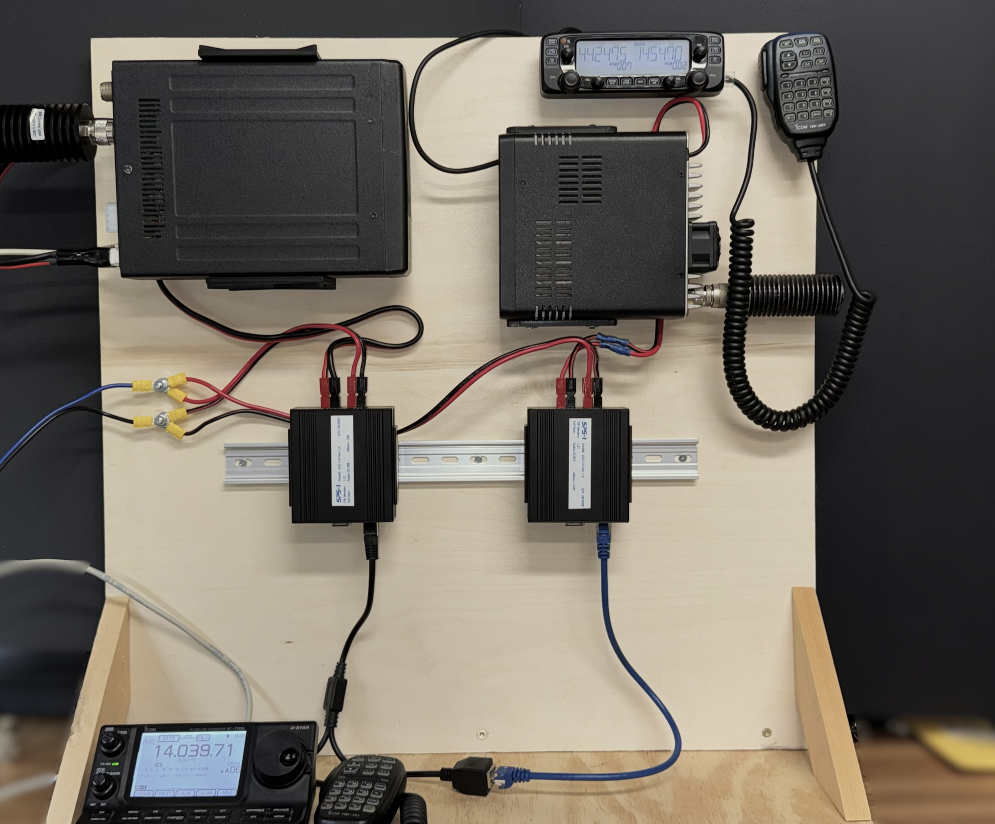 Example remote control setup